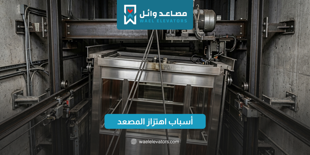 أسباب اهتزاز المصعد