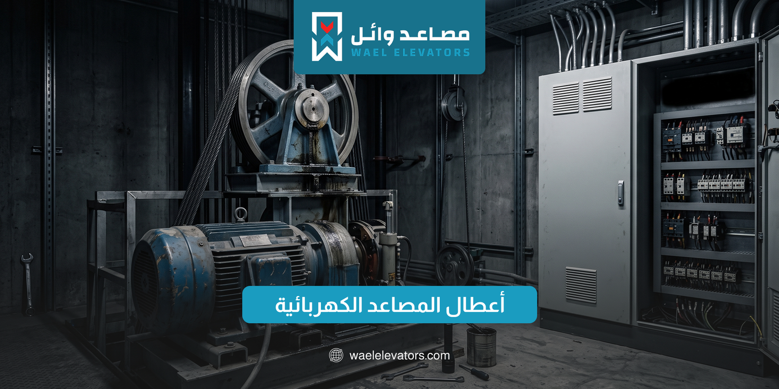 أعطال المصاعد الكهربائية