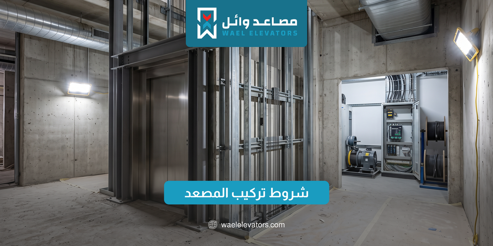 شروط تركيب المصعد