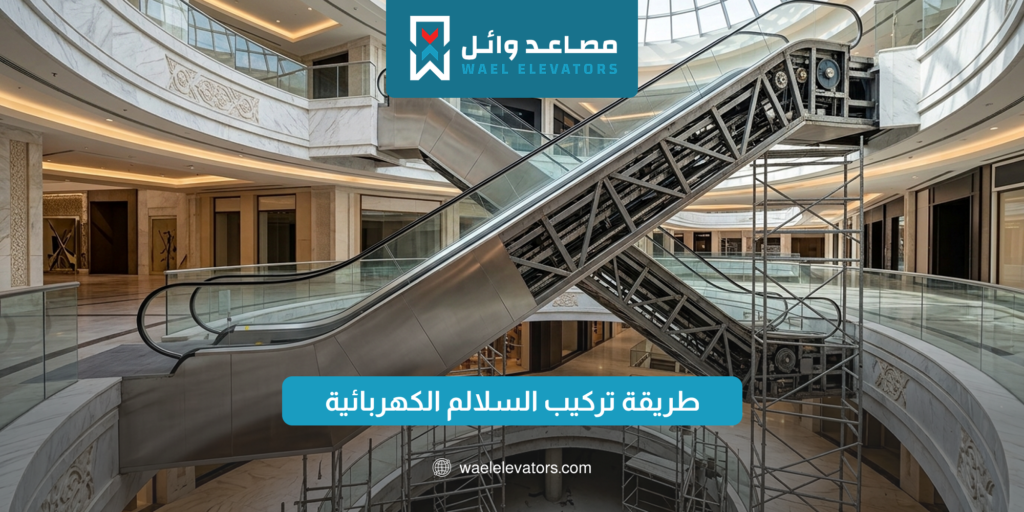 طريقة تركيب السلالم الكهربائية
