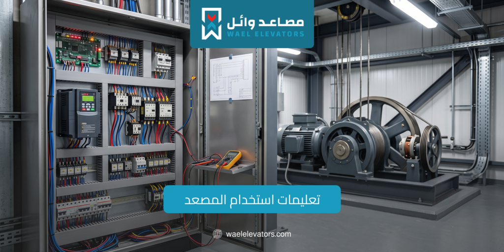 تعليمات استخدام المصعد