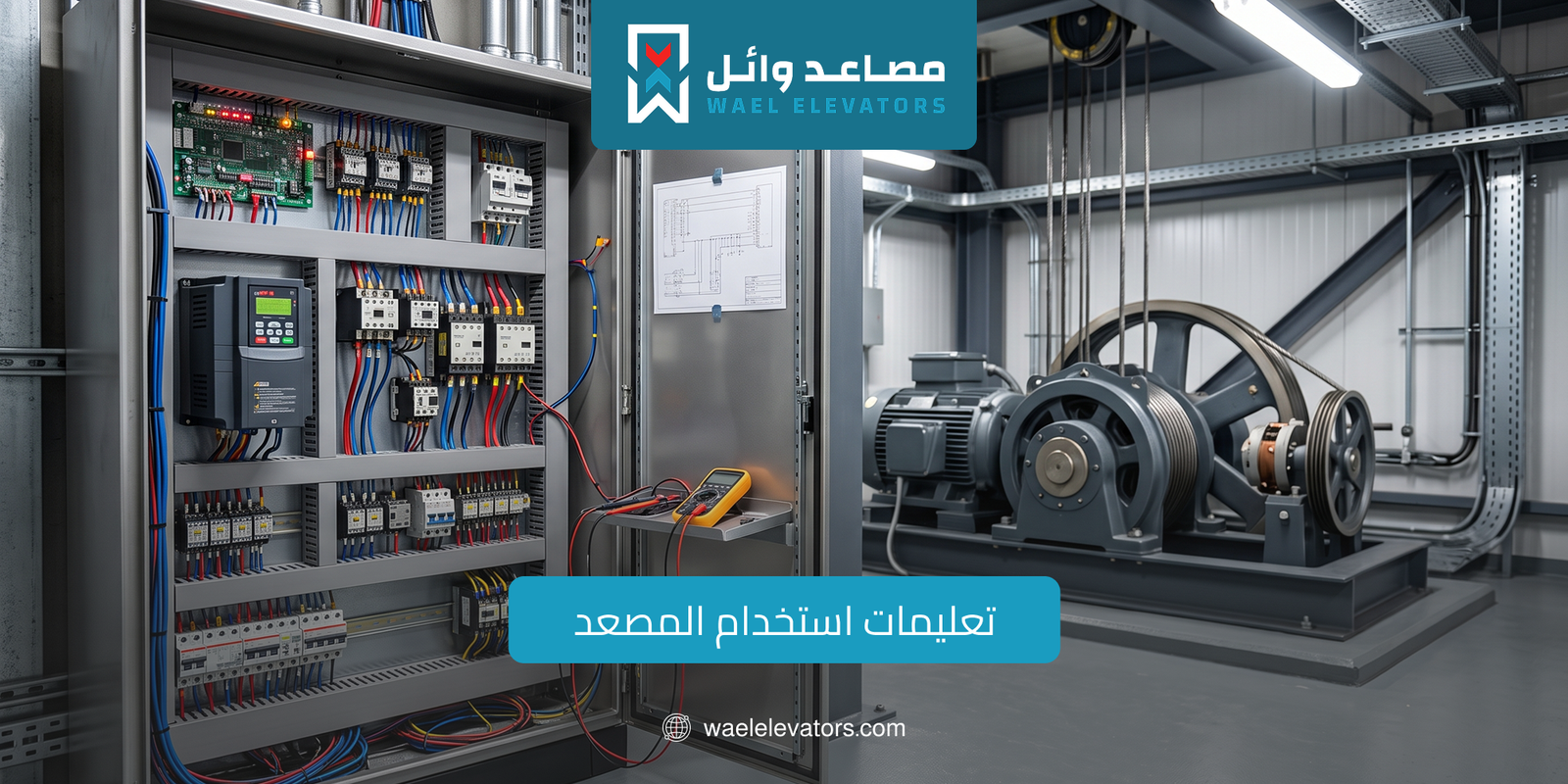 تعليمات استخدام المصعد